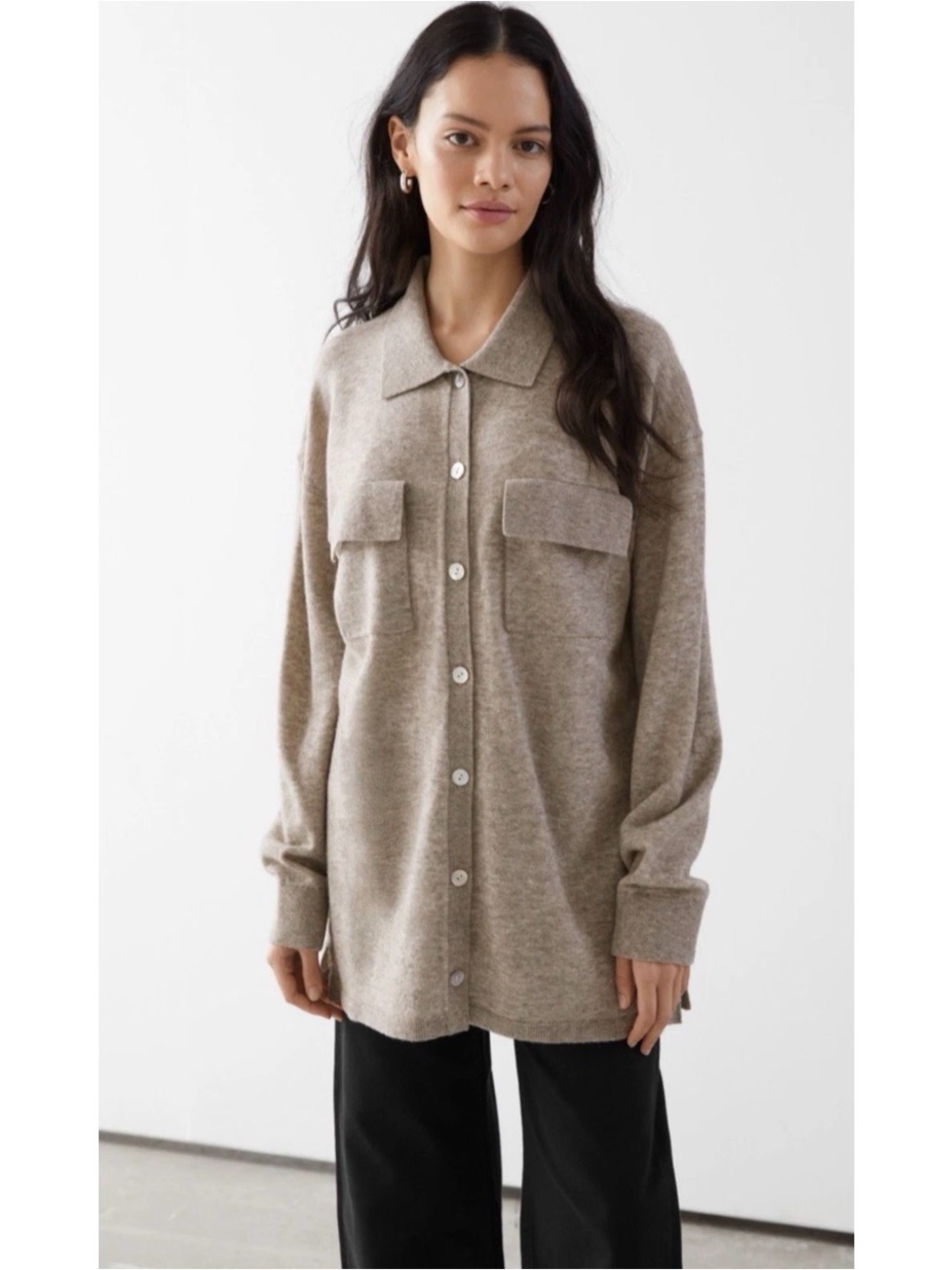 Stockholm Atelier & other stories women’s wool yak hair top size medium